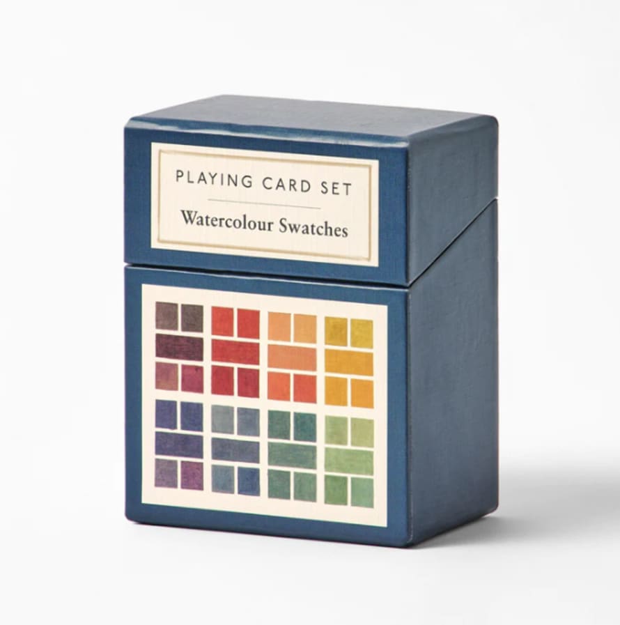 Water Colour Swatches - Set of 2 Decks of Playing Cards 