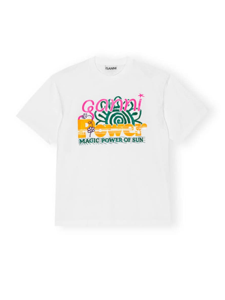 Ganni Future Heavy Sun T-shirt