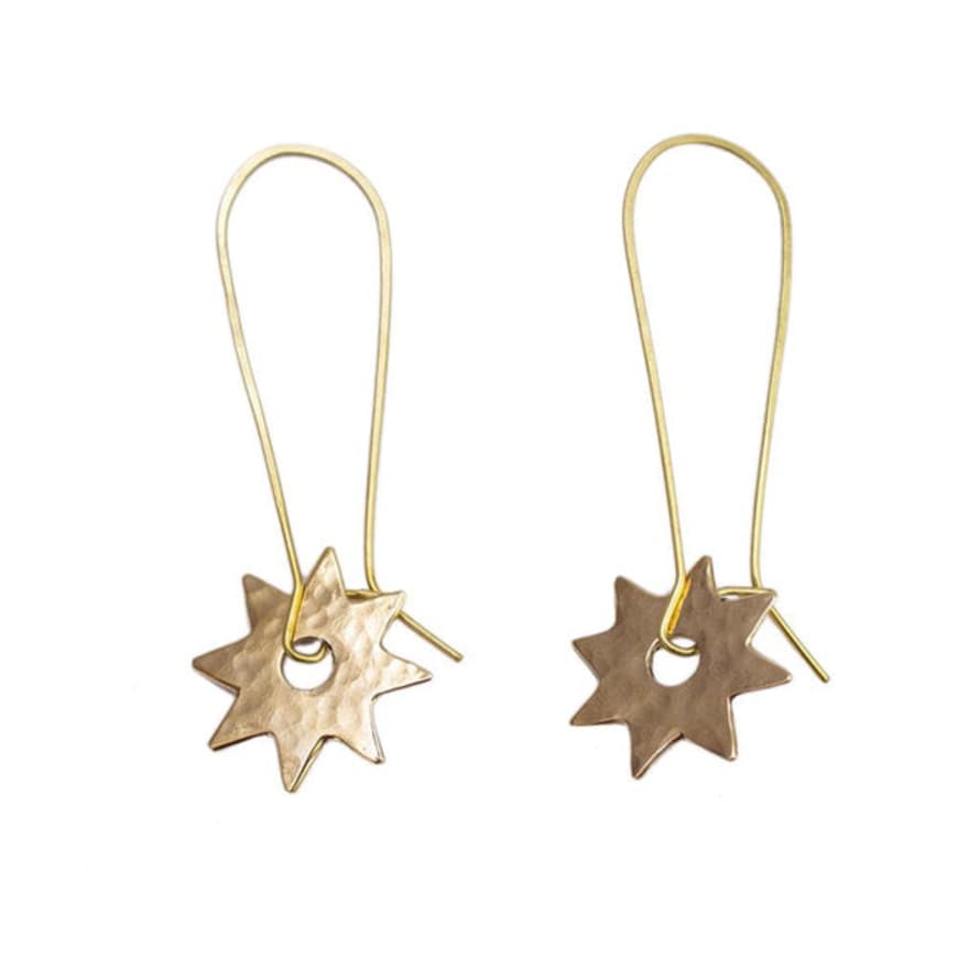 AARVEN 'lucky Star' Dangle Earrings