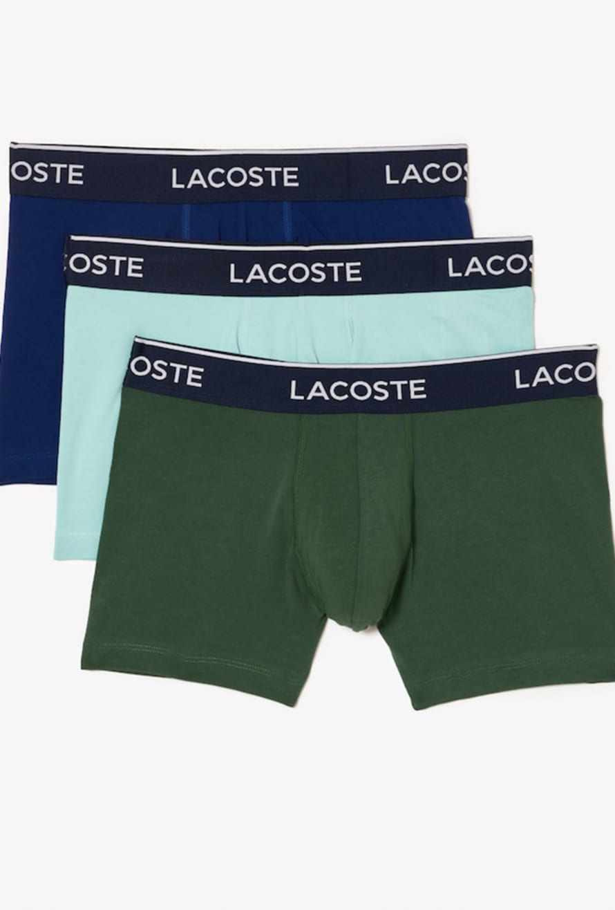 Lacoste Lacoste Men's Pack Of 3 Casual Trunks