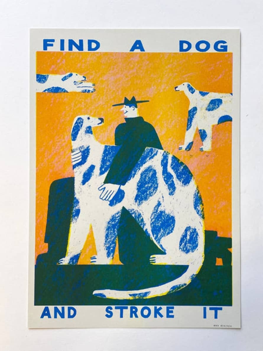 Max Machen Find A Dog Art Print