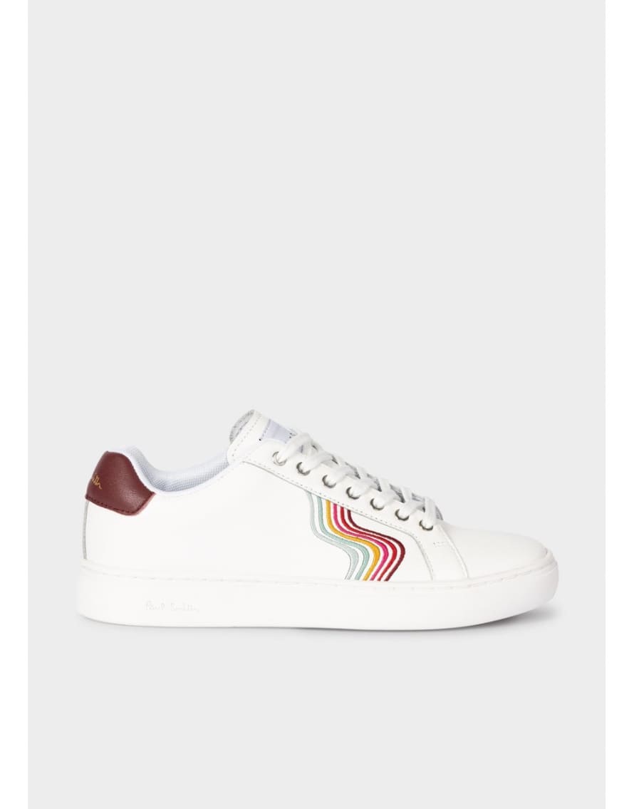 Paul Smith Paul Smith Lapin Embroidery Stitch Trainers Size: 4, Col: White