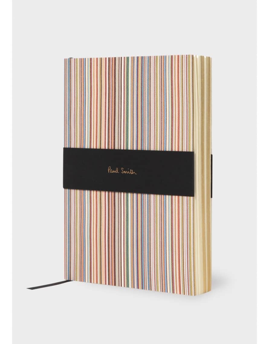 Paul Smith Paul Smith Signature Stripe Notebook A5 14.5cm X 21cm Col: 92 Multi, S