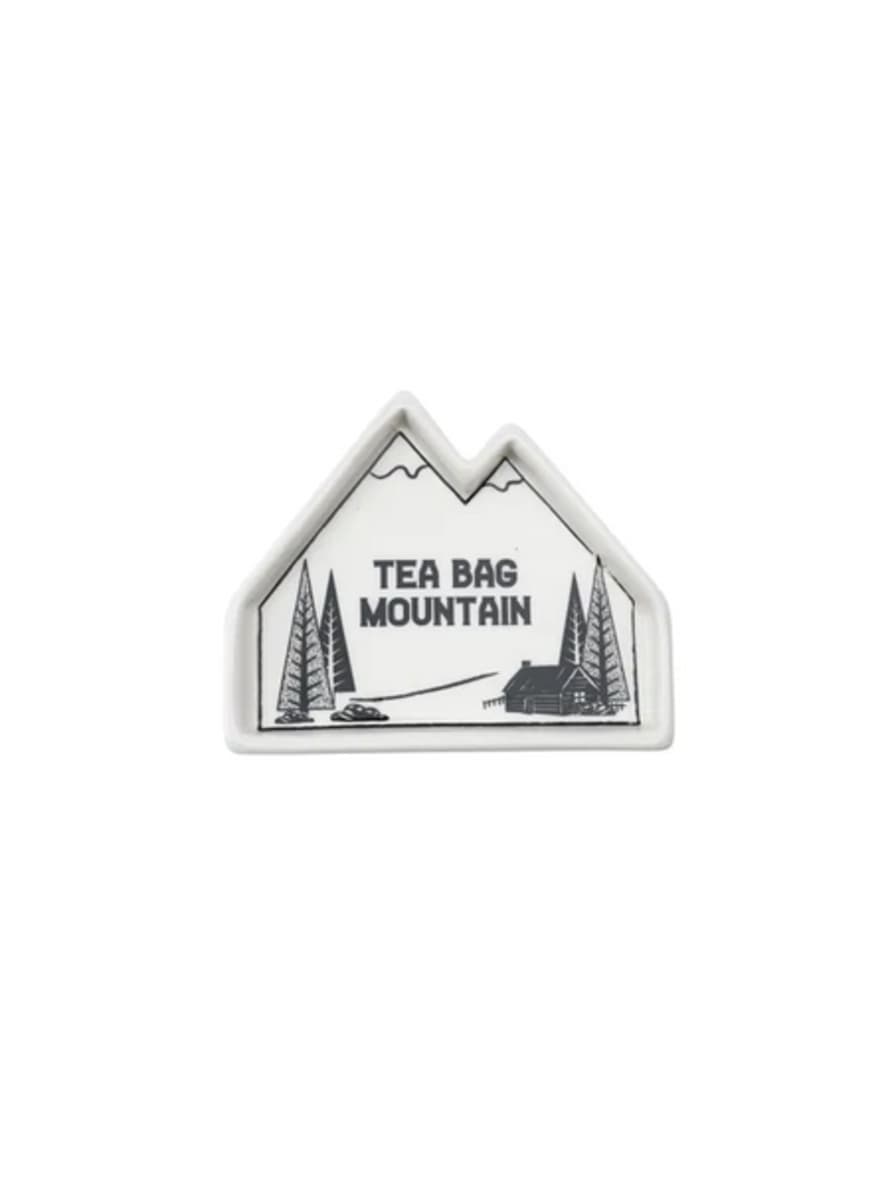 CGB Giftware Great British Tea Co. Tea Bag Mountain Dish