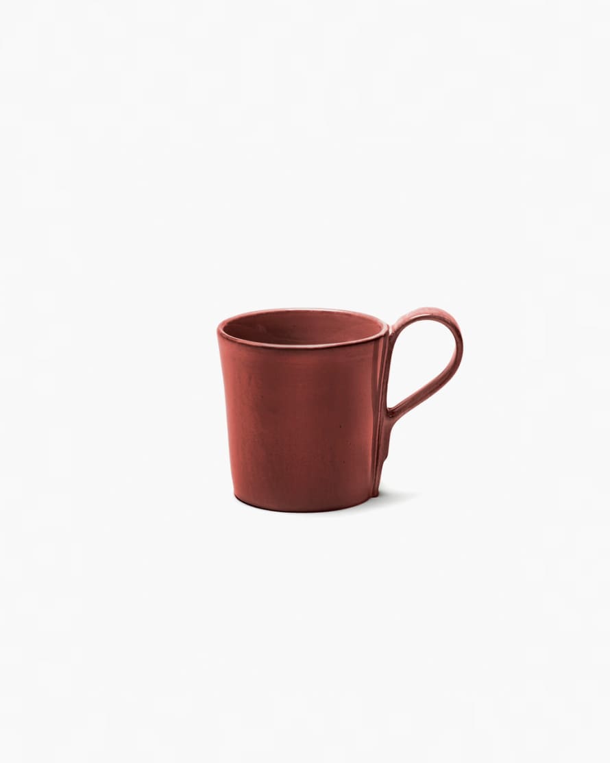Serax Coffee Cup with Handle Venetian Red La Mère
