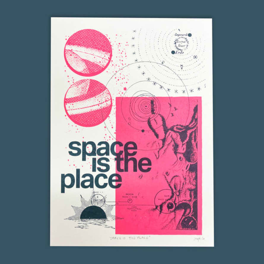 Joseph Cox Space Is The Place Screen Print