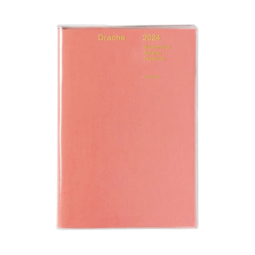 Hightide 2024 Woven Fabric Diary (B5) | Pink