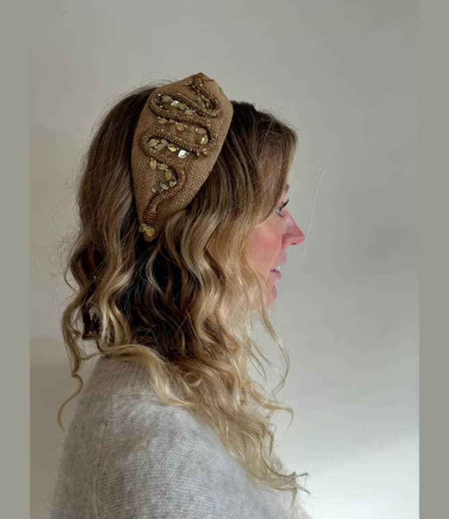 Namjosh Embroidered Headband - Sidewinder