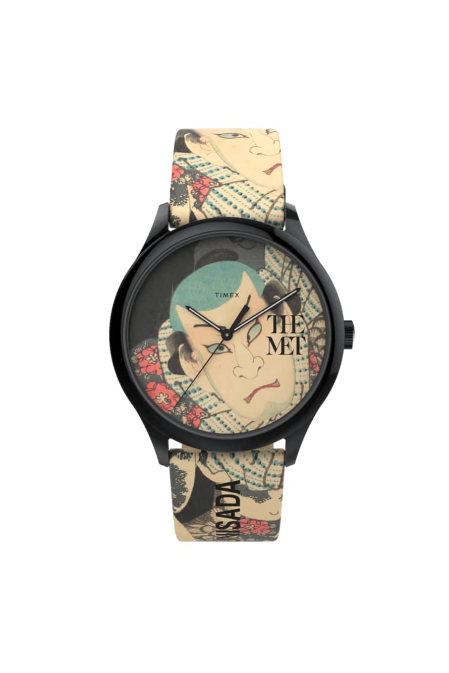 Timex X The Met - Montre Nisada - 40 Mm - Bracelet En Cuir