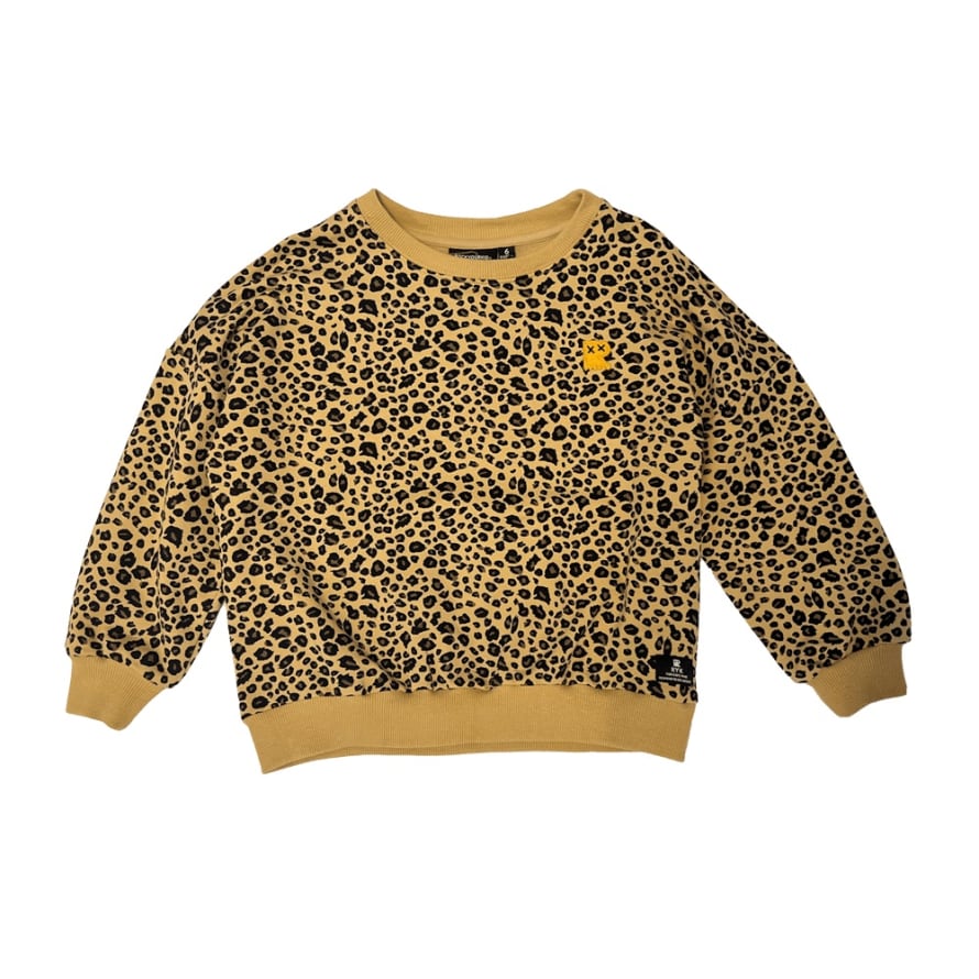 Rock Your Baby Sand Leopard Sweatshirt