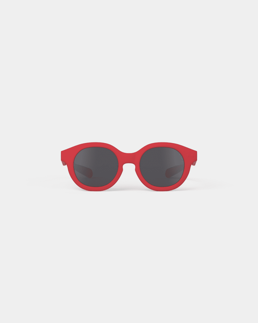 IZIPIZI Red Style C Kids Plus Sunglasses for 3 to 5 Years 