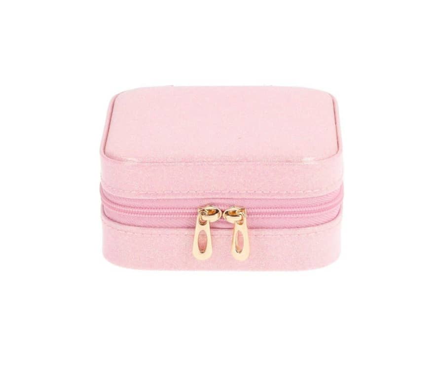 Tutete Pink Glitter Childrens Jewelry Box