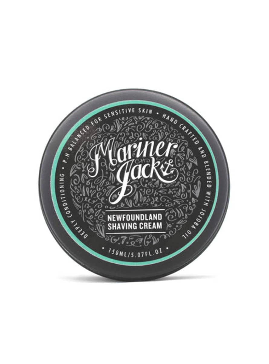 Mariner Jack Ltd Newfoundland Shaving Cream: Neroli, Patchouli and Pine