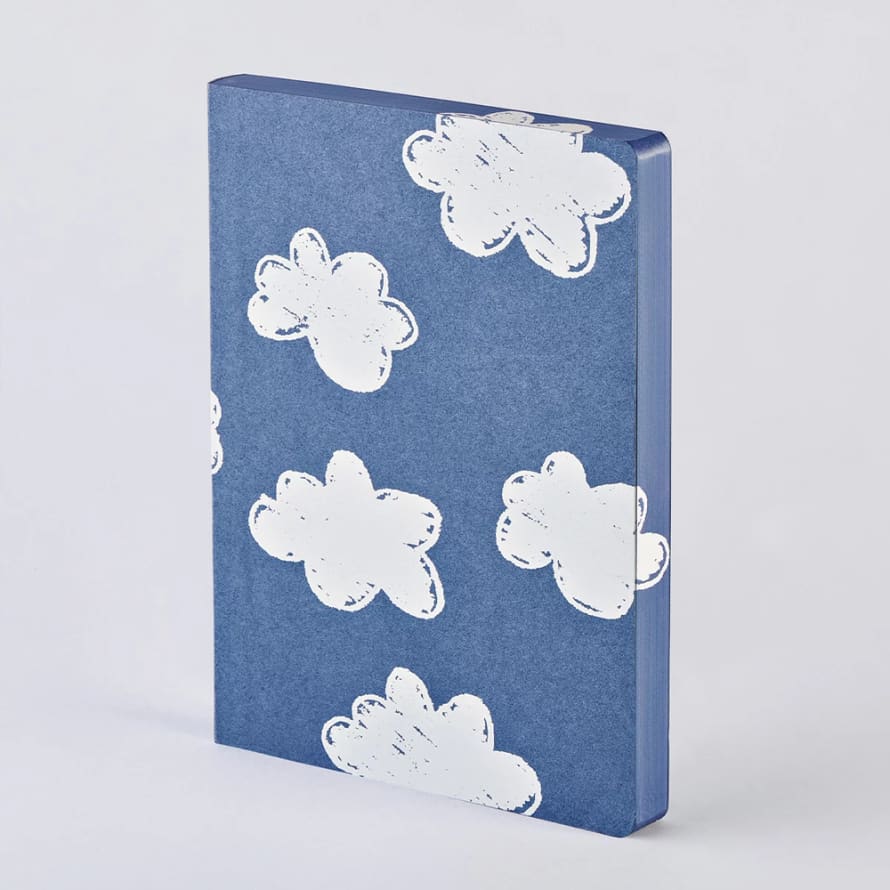 Nuuna Notebook Denim Cover Graphic L Head In The Clouds