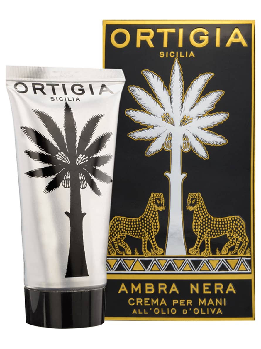 Ortigia Ambra Nera Hand Cream