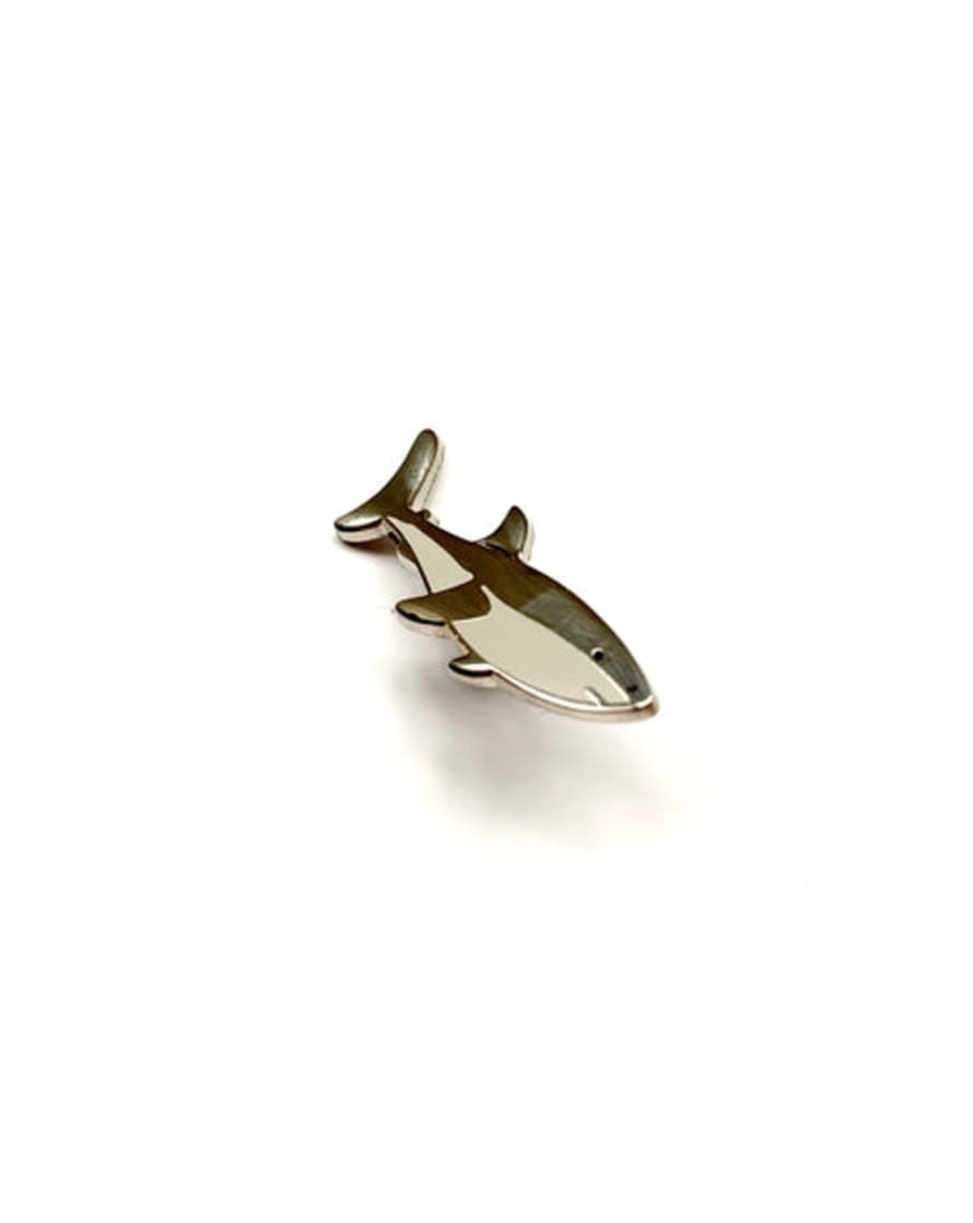 Tom Hardwick Great White Shark Enamel Pin Badge