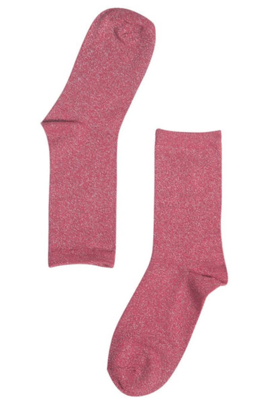 Sock Talk Glitter Socks | Pink
