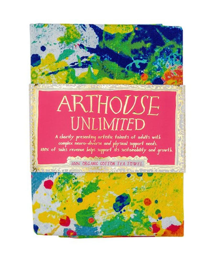 ARTHOUSE Unlimited Spring, Organic Cotton Tea Towel