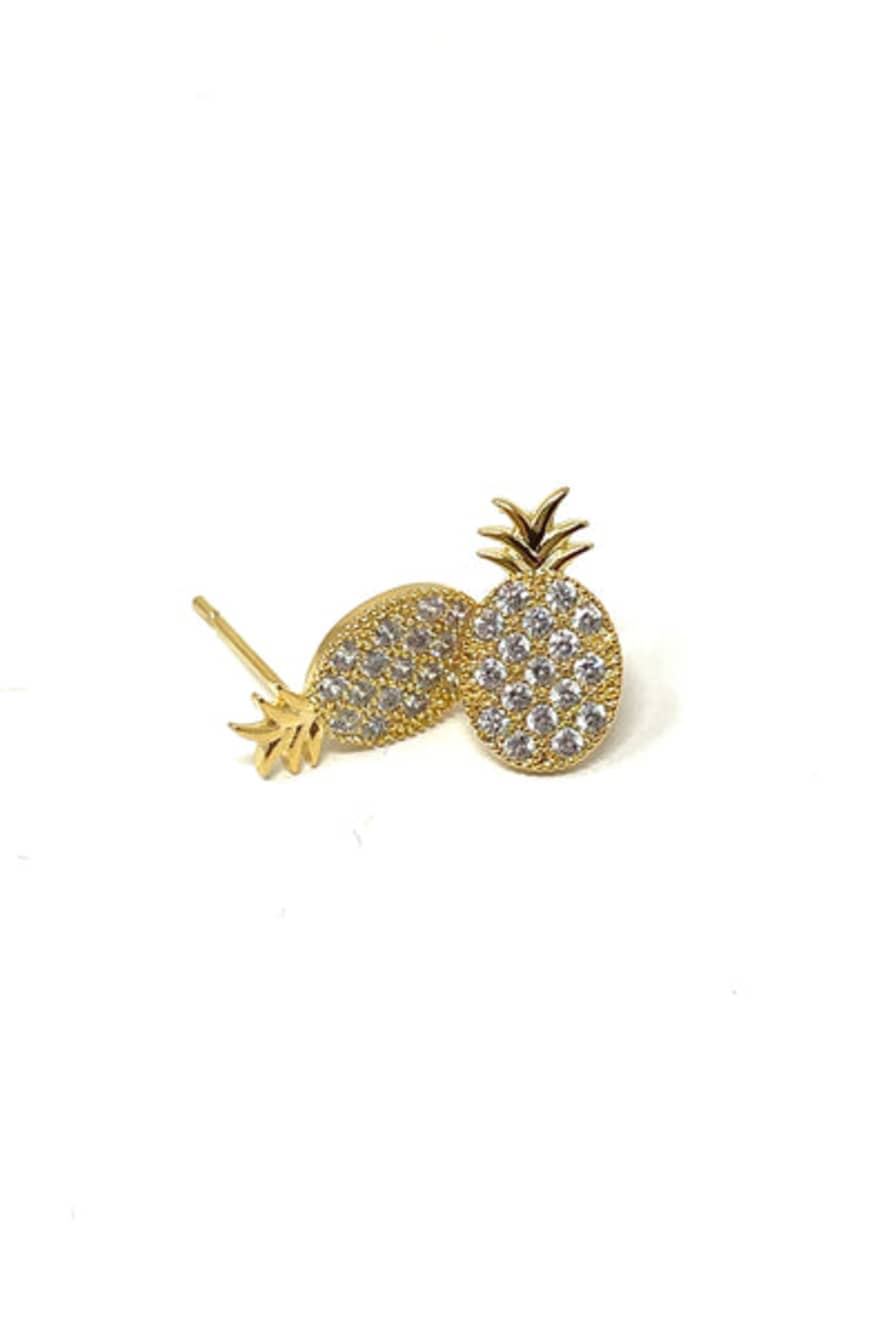 Mermaid Accessories Pineapple Stud Earrings
