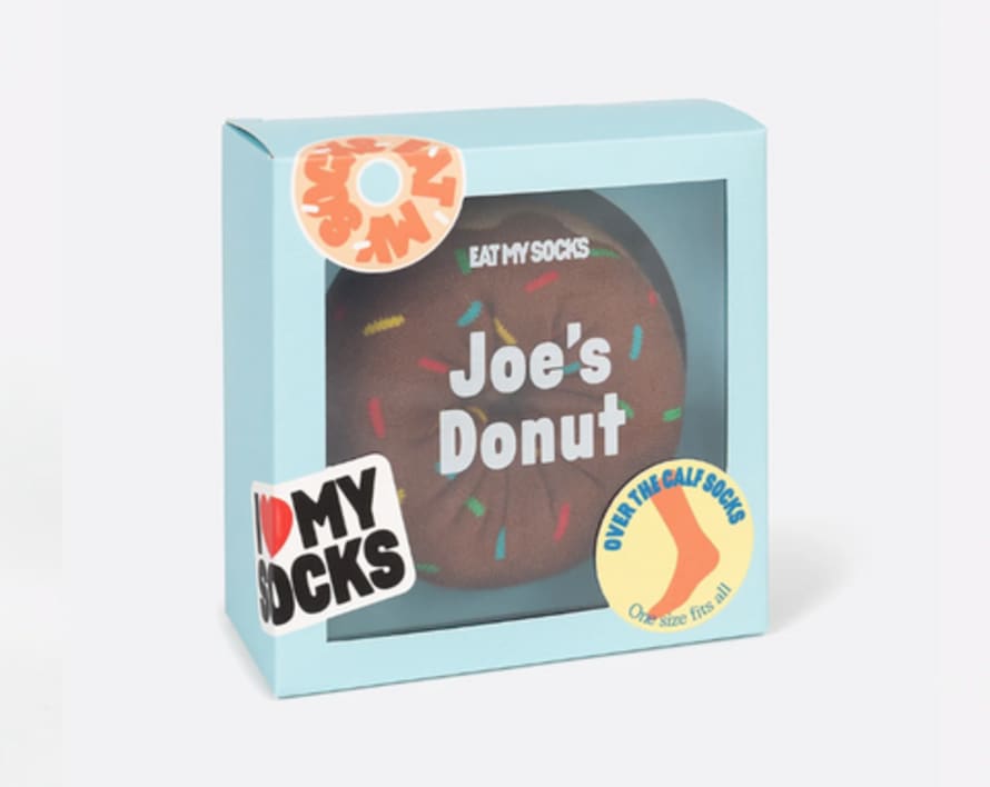 Suck Joe's Chocolate Donuts Socks