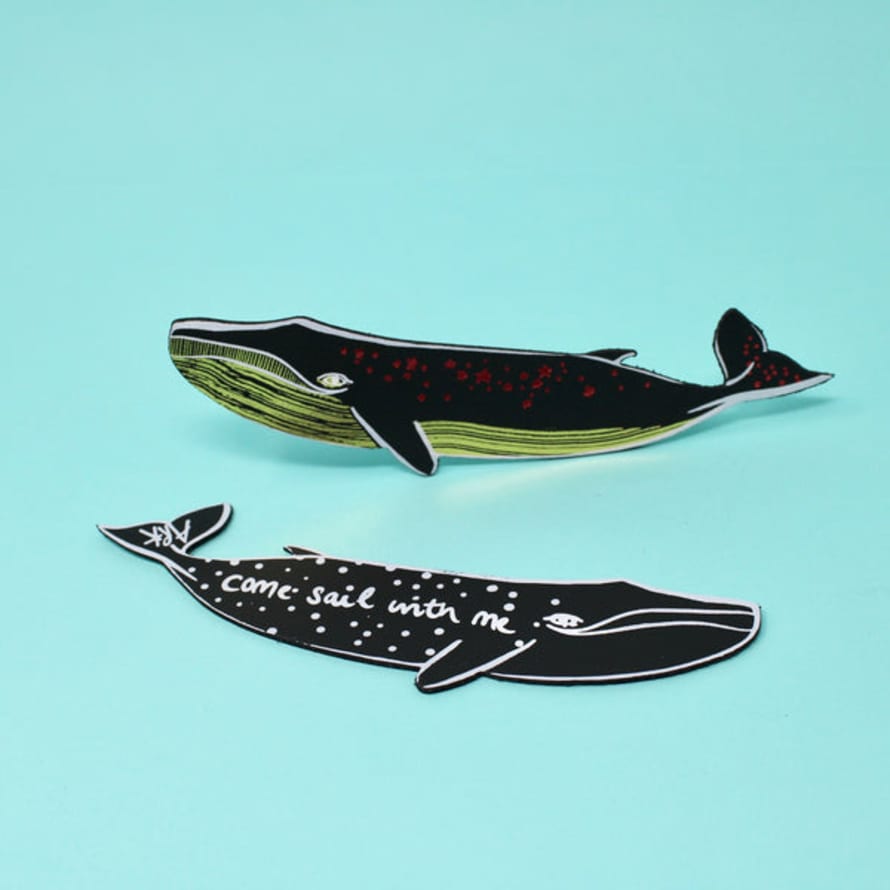 Ark Colour Design Whale Bookmark