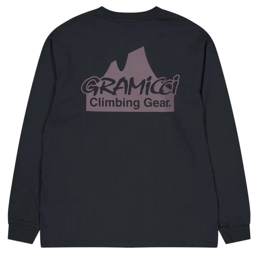 Gramicci Climbing Gear Long-Sleeved T-Shirt (Vintage Black)