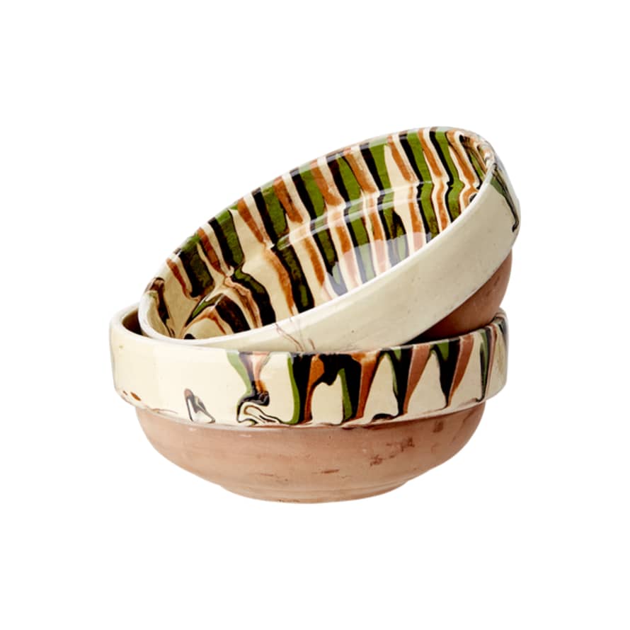 Edit & Oak Painted Ceramic Bowl