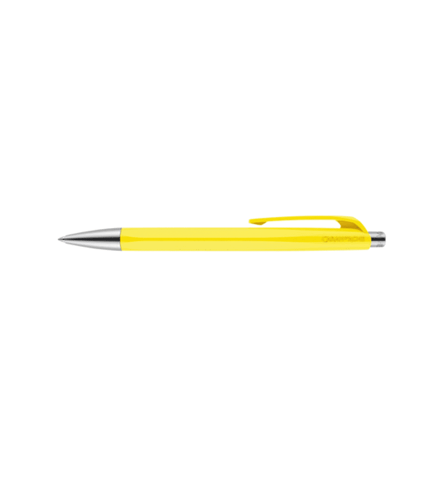 Caran d'Ache Infinite Ink 888 Ballpoint Pen, Yellow