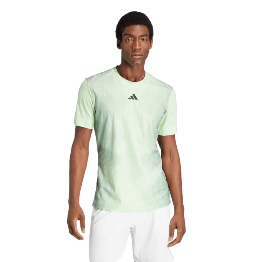 Adidas T-shirt Airchill Pro Freelift Uomo Semi Green Spark