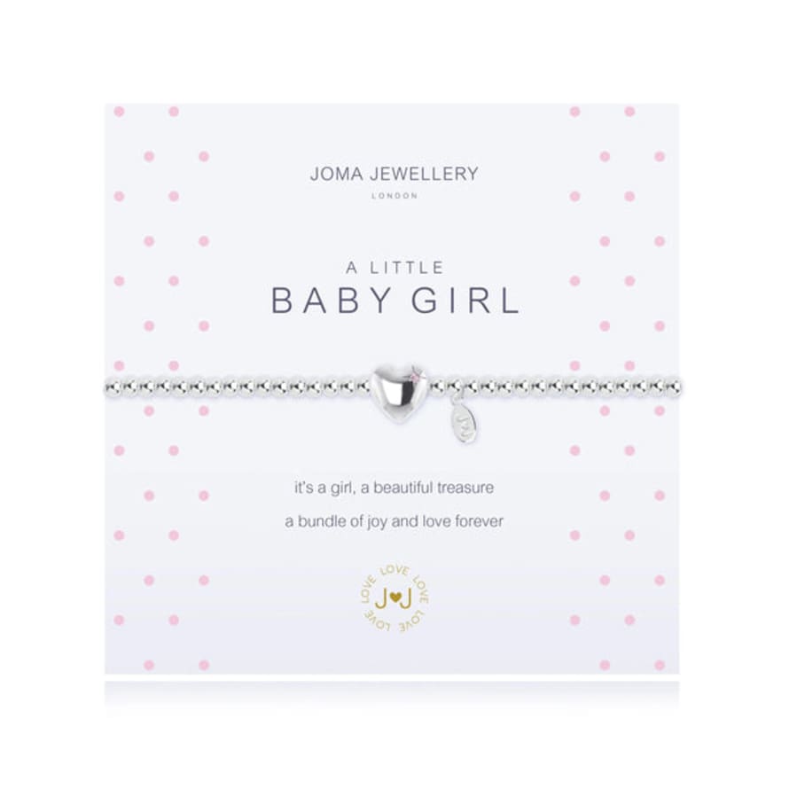 Joma Jewellery A Little 'Baby Girl' Bracelet