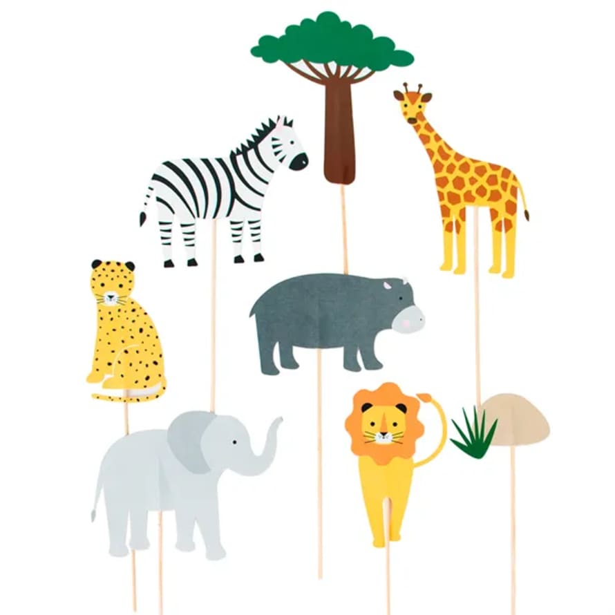 My Little Day My Safari Cake Toppers