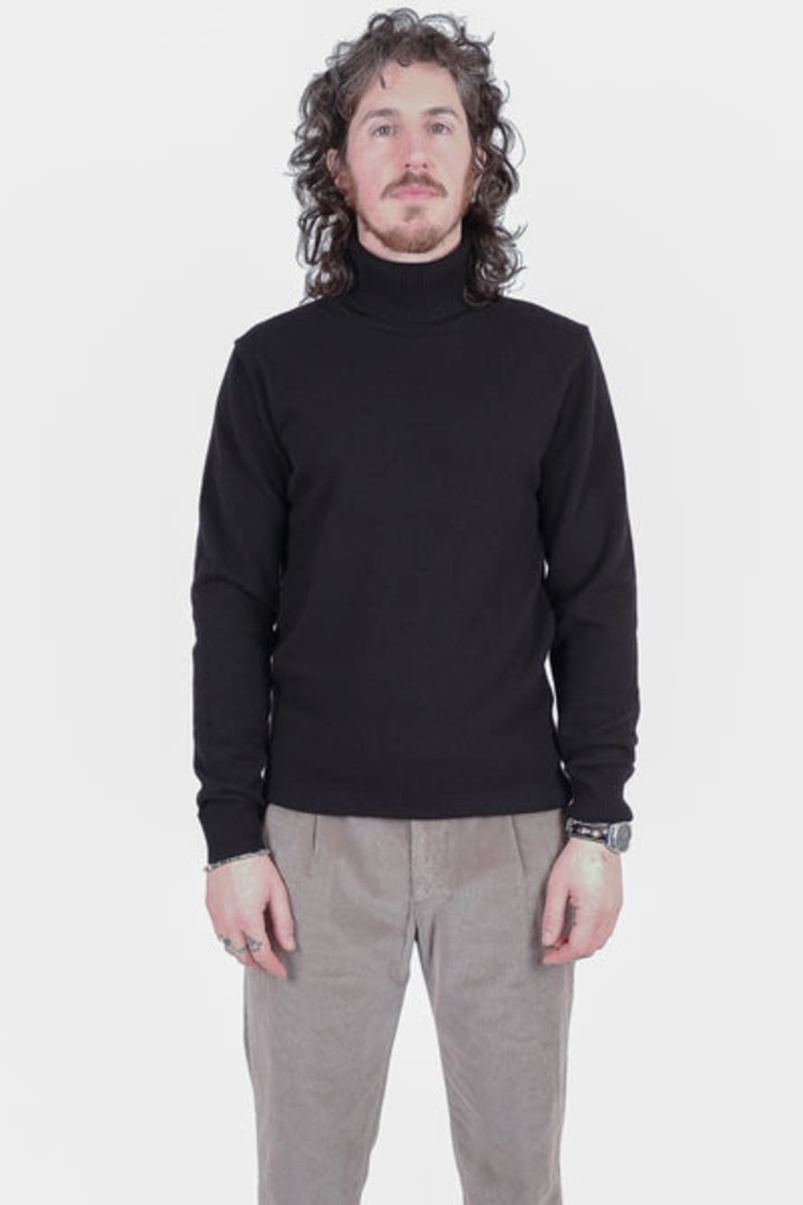 Daniele Fiesoli Roll Neck Sweater Black