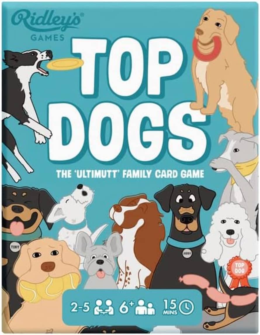 Ridleys Top Dogs Family Card Game