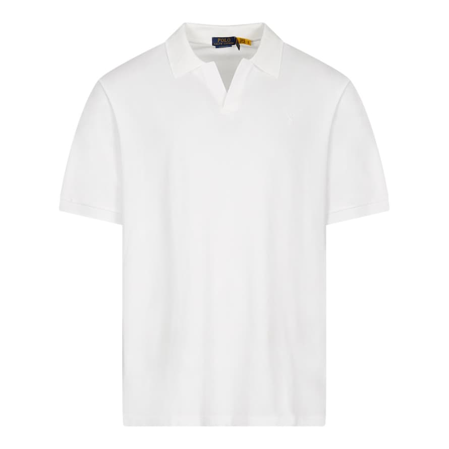 Polo Ralph Lauren Open Collar Polo Shirt - White