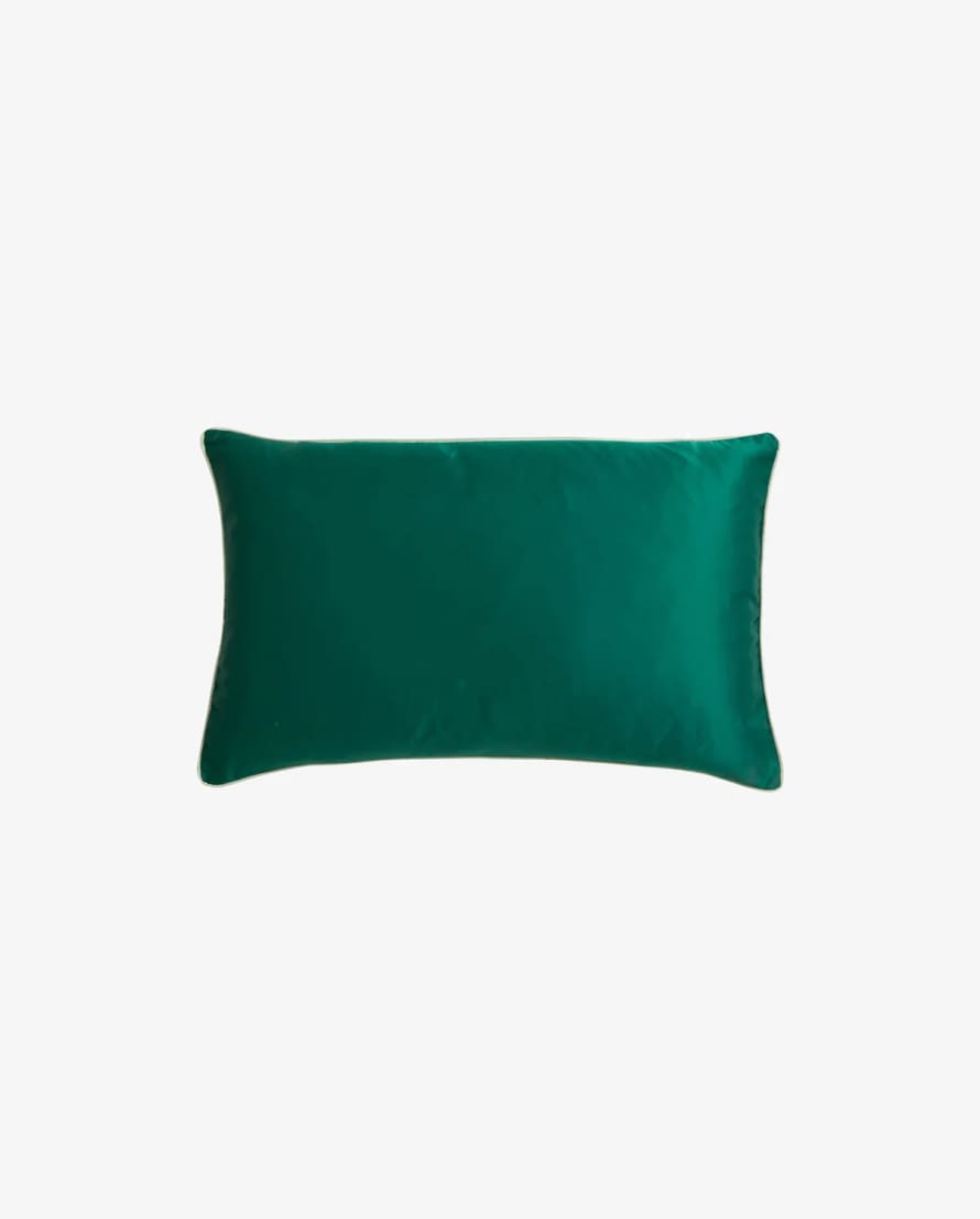 Nordal Ain Cushion Cover, Dark Green/Green, 50x80cm