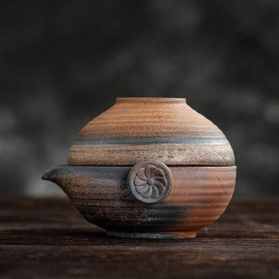 Gohobi Ceramic Travel Chinese Tea Set