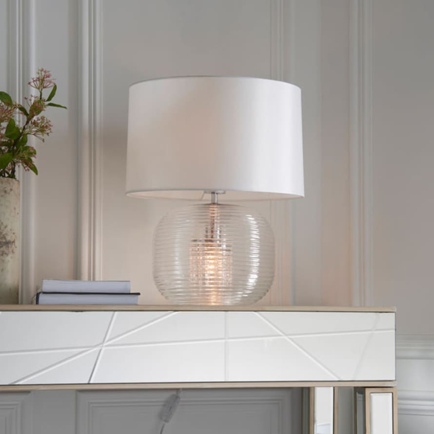 Distinctly Living Duo Lamp - Base And Shade Lit