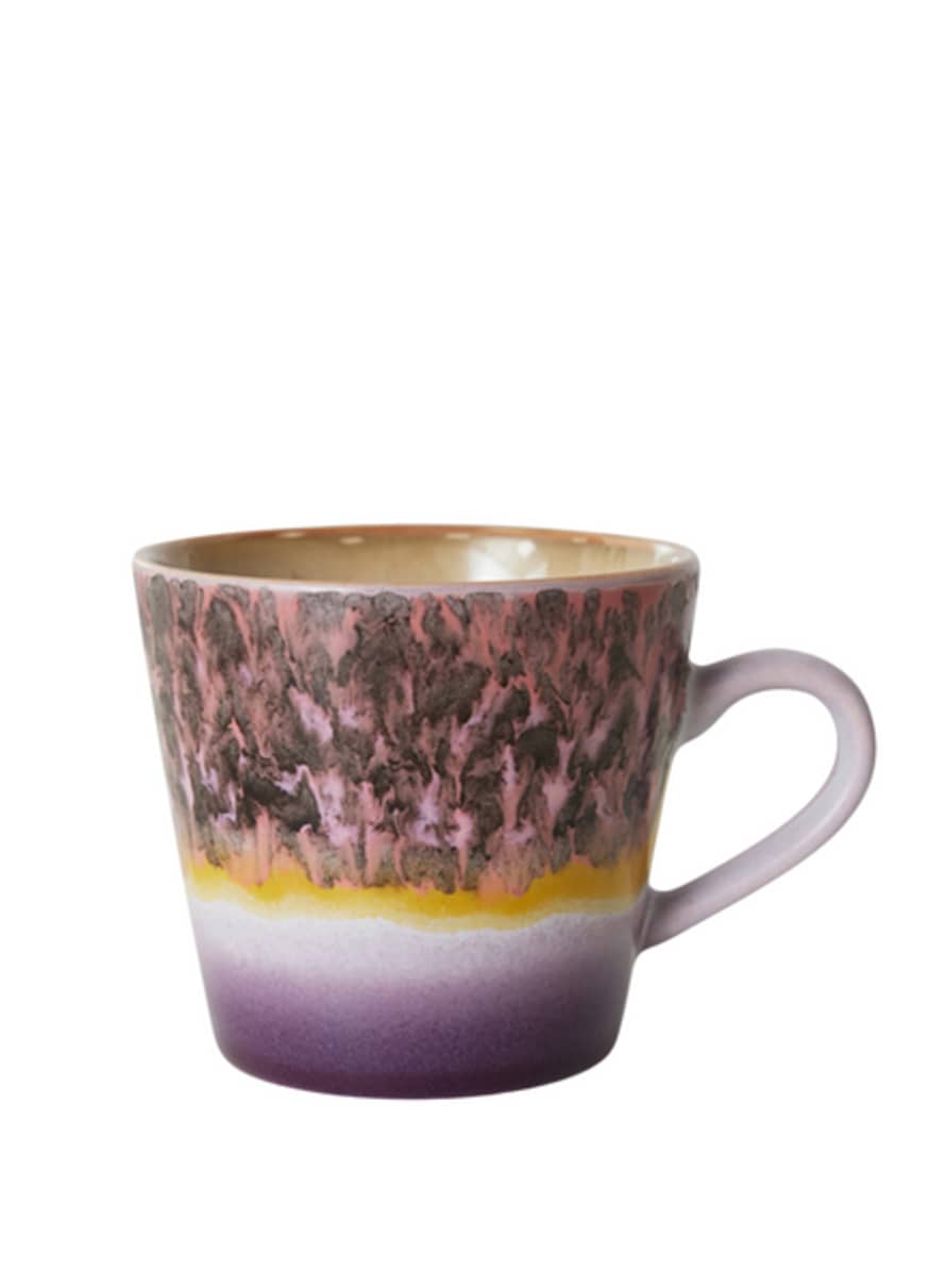 HK Living 70's Style Cappuccino Mug In Blast From