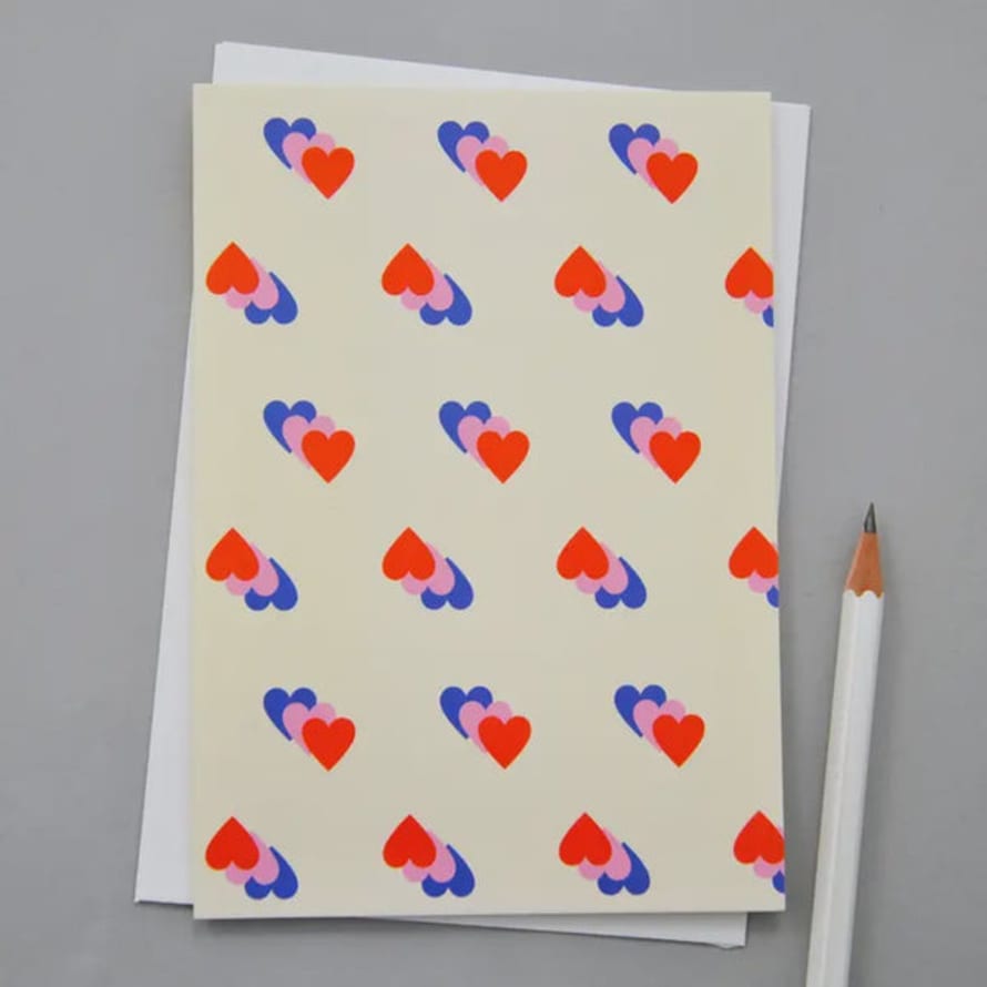 Elvira Van Vredenburgh Designs I Heart You Card