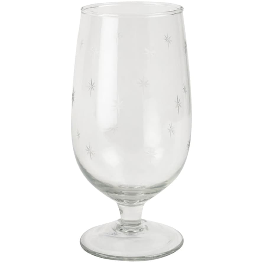 Grand Illusions Etched Wine Glasses - Stars