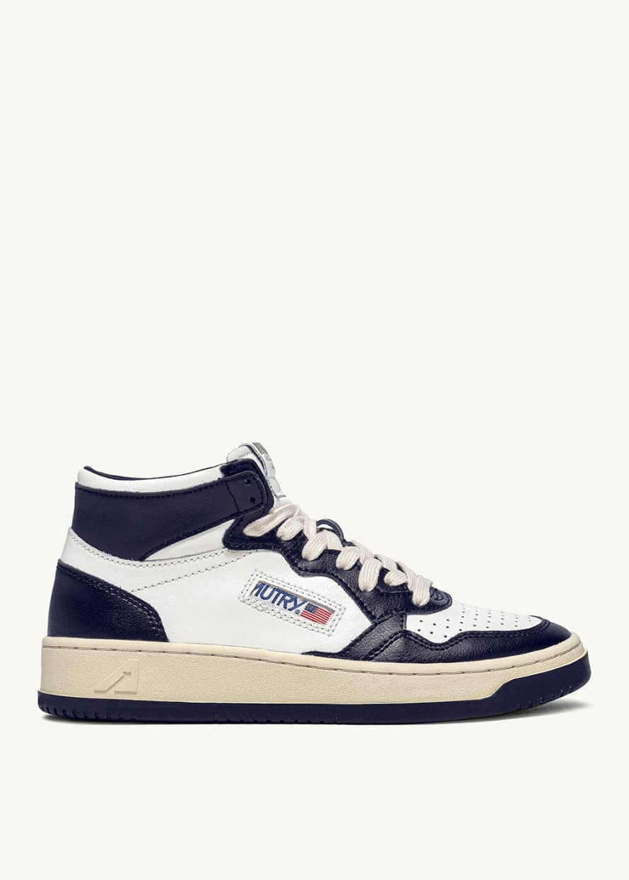 Autry Medalist Mid Sneakers - Blue / White