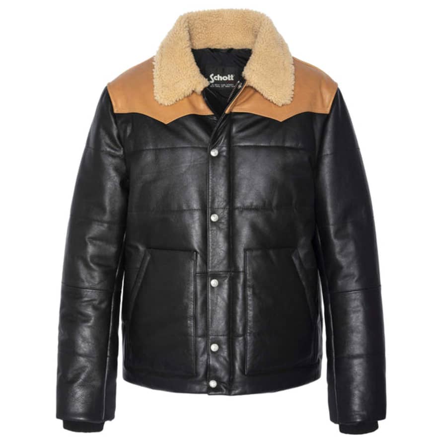 Schott Lcdayton Leather Rancher Jacket