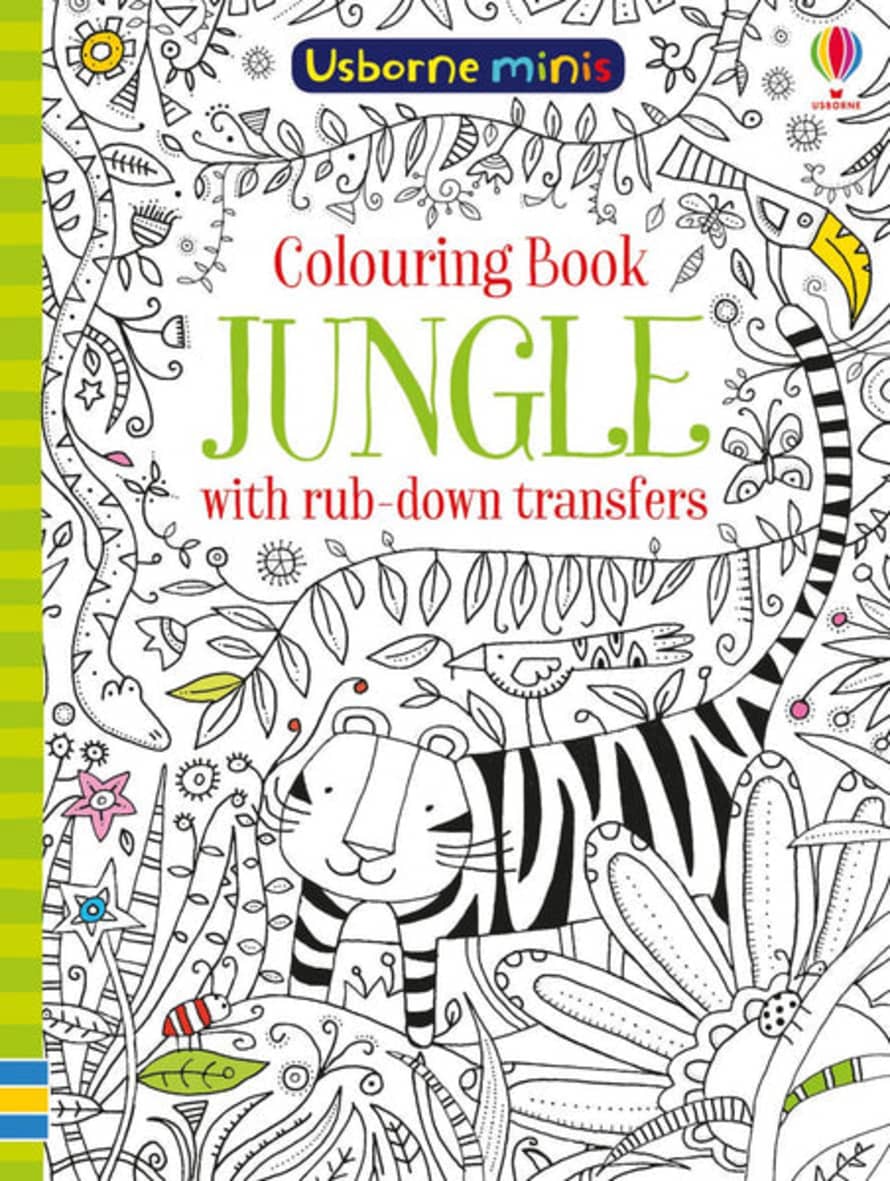 The Find Store Usborne Minis: Jungle Colouring Book