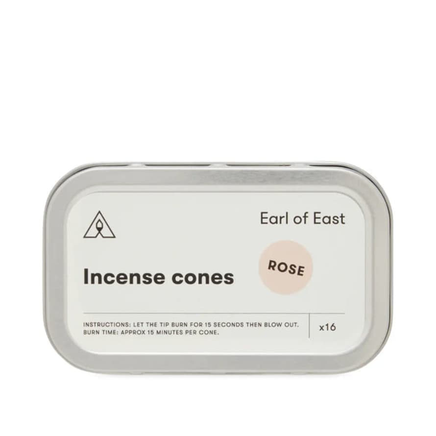 Earl of East London - Incense Cones - Rose