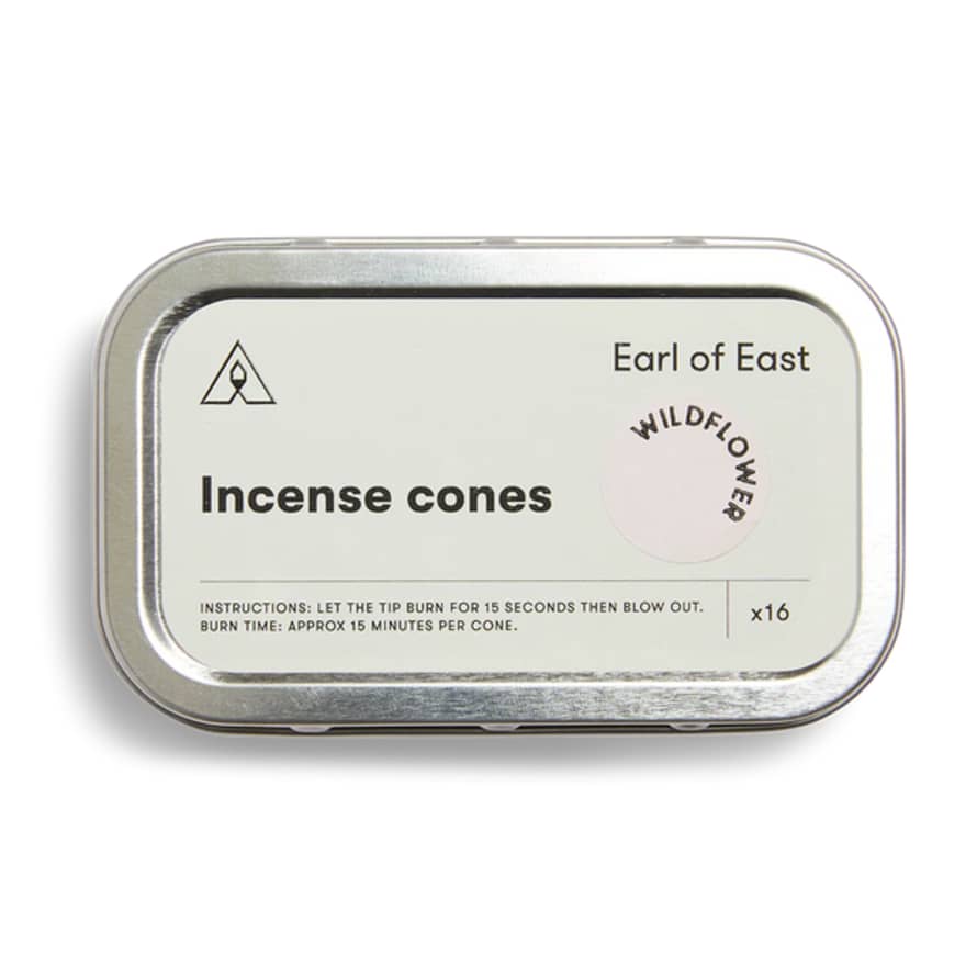 Earl of East London Earl Of East - Incense Cones - Wildflower