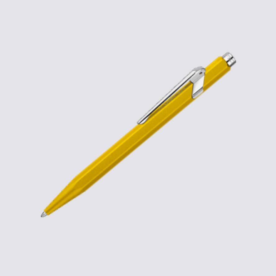 Caran d'Ache 849 Ballpoint Pen - Colormat-X Yellow