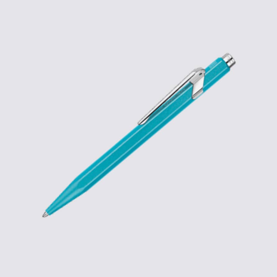 Caran d'Ache 849 Ballpoint Pen - Colormat-X Turquoise