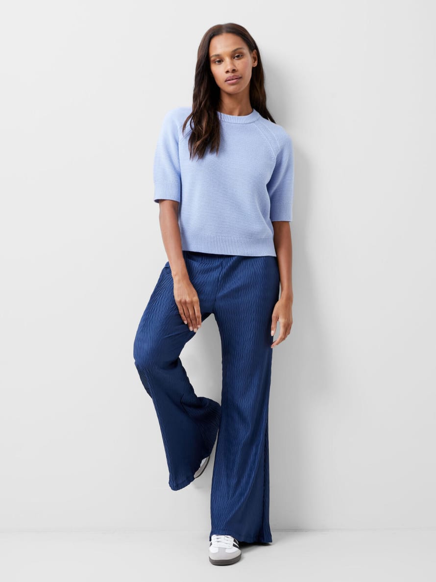 French Connection Scarlette Trousers-Midnight Blue-74WAG
