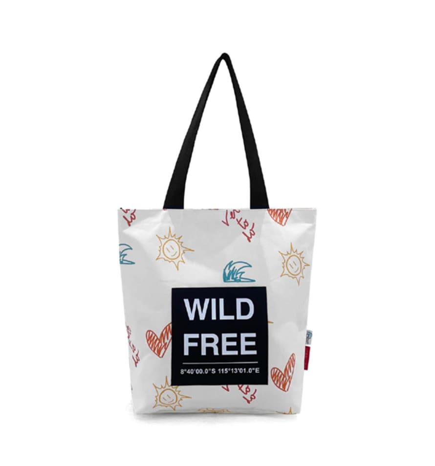 VERB TO DO  Shopper bag wild free verb to do