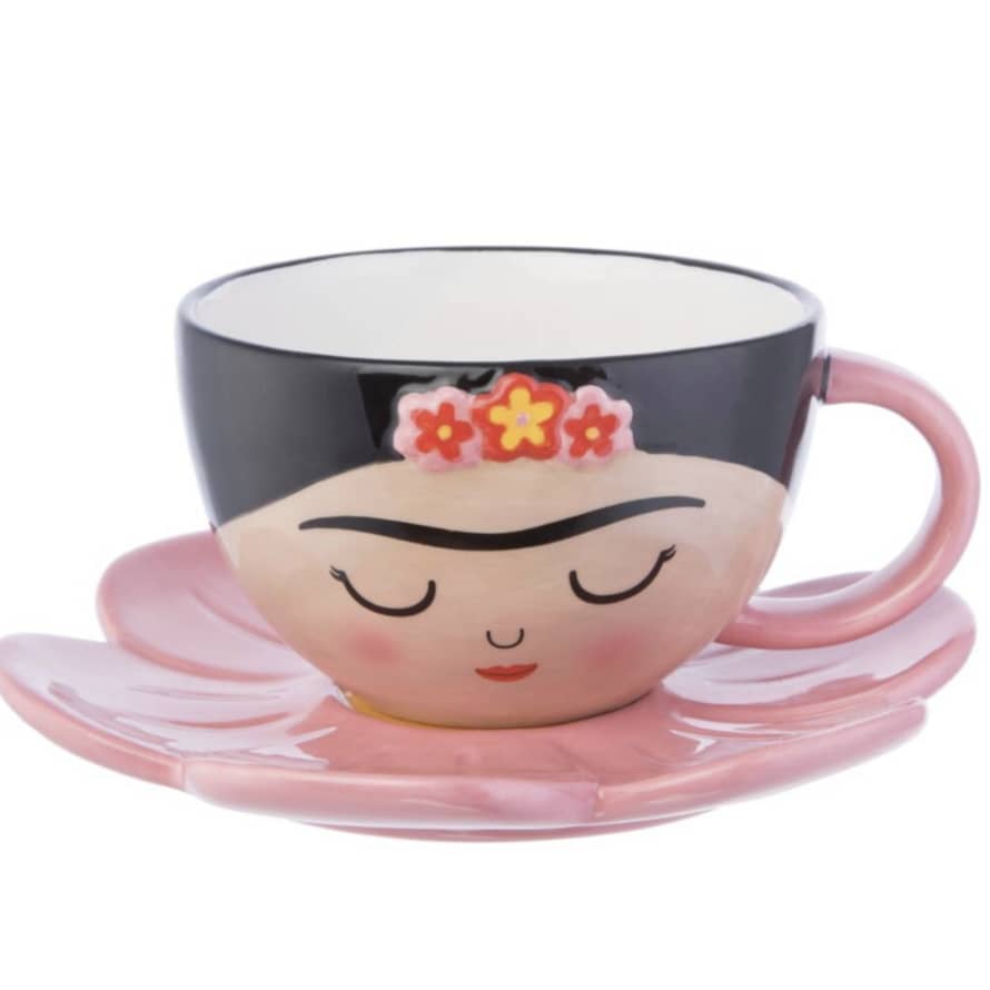 Sass & Belle  Frida Tea Cup And Flower Saucer Set